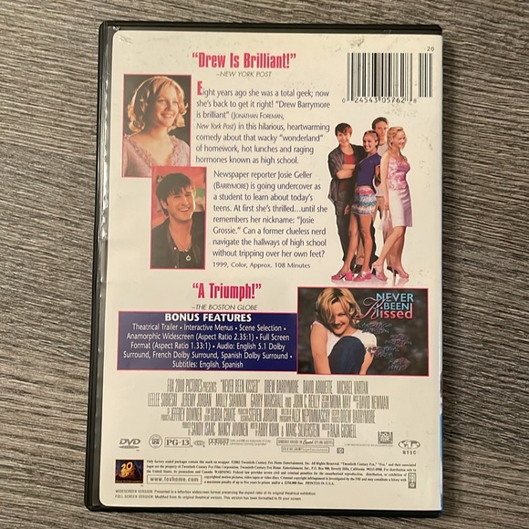 Never Been Kissed / BUNDLE AND SAVE ON MOVIES - Picture 2 of 8